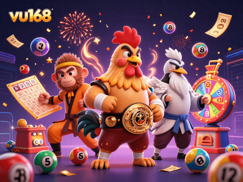 Experience exciting gameplay at vu168 with dynamic characters and vibrant casino action elements.
