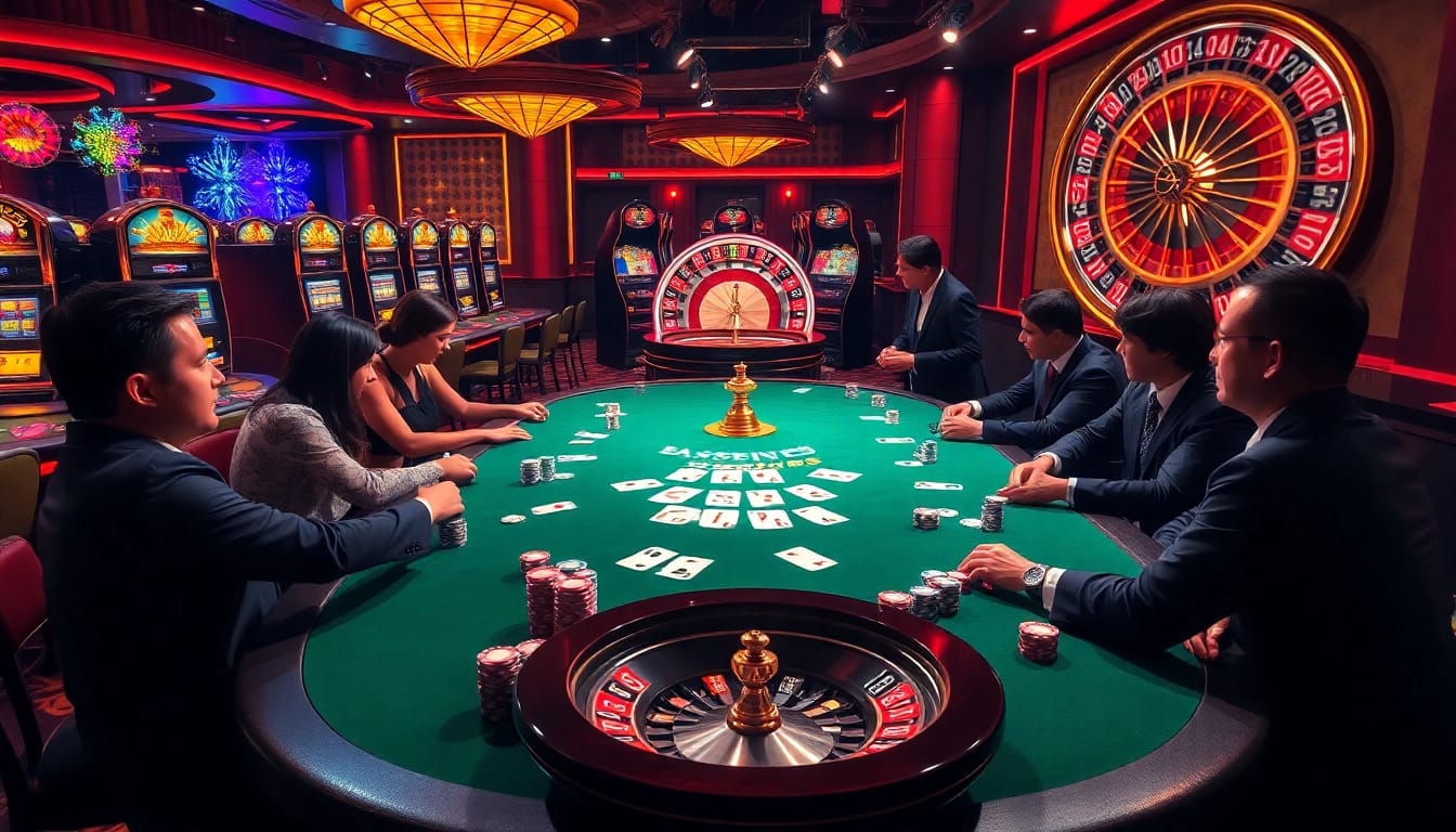 Engage in thrilling gameplay with a stunning poker table showcasing a porn game theme, enhancing the thrill of gambling action.