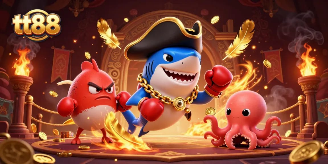 Experience thrilling games at tt88 with casino fun, gold coins, and vibrant characters.
