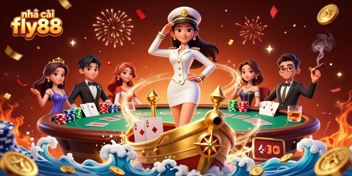 Engage with nhà cái fly88 for exciting online gaming experiences and thrilling poker chip battles.