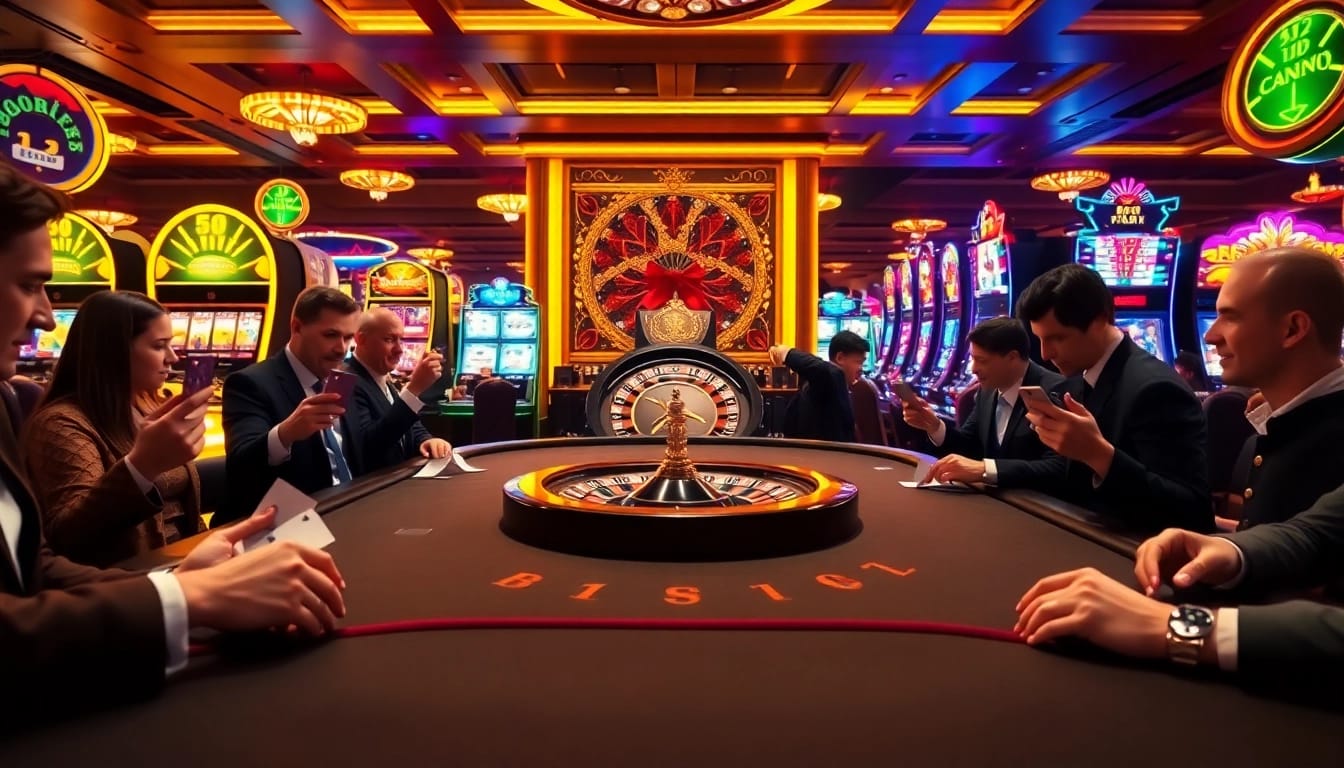 Experience high-stakes excitement at https://kk55.host/ with players engaging around a poker table.