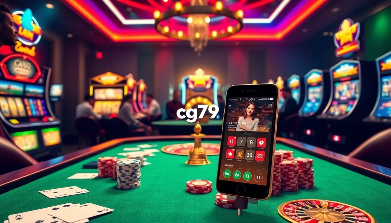 Ứng dụng cg79 nâng cao trải nghiệm casino với các trò chơi Poker và Blackjack đầy kịch tính.