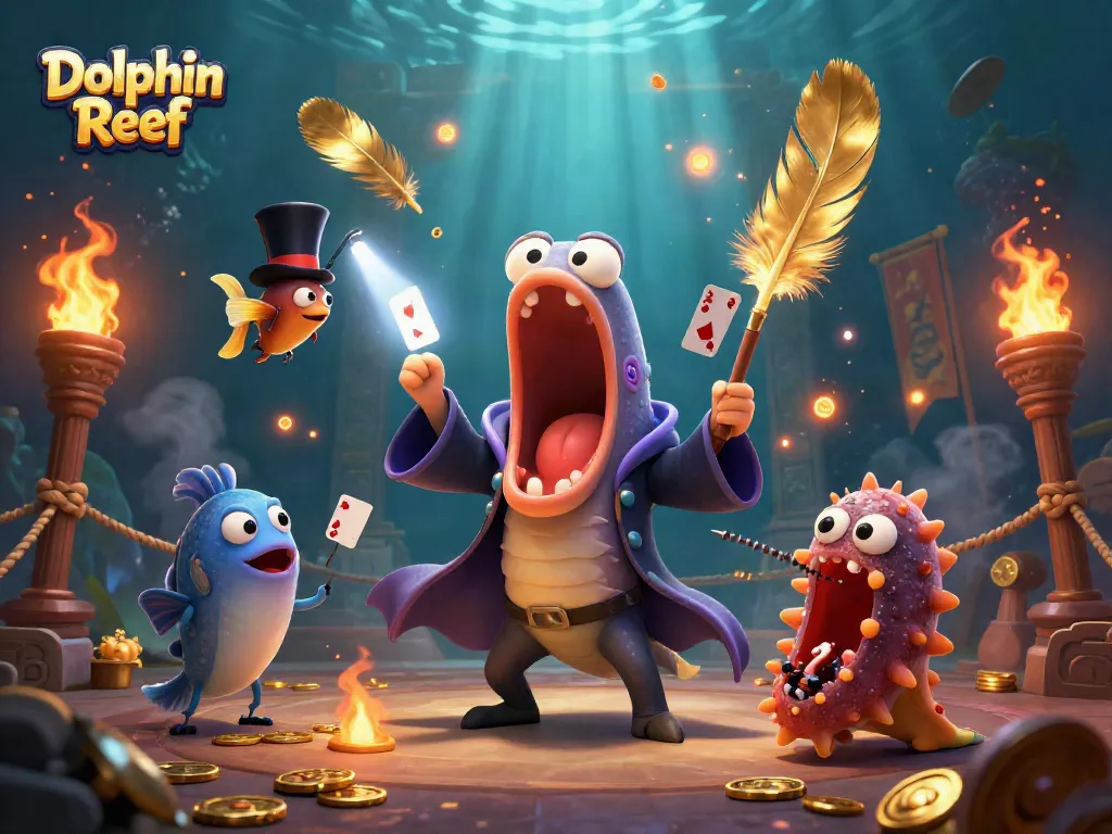 เกมสล็อต Dolphin Reef ที่น่าตื่นเต้น พร้อมเอฟเฟกต์สุดอลังการในการเล่น