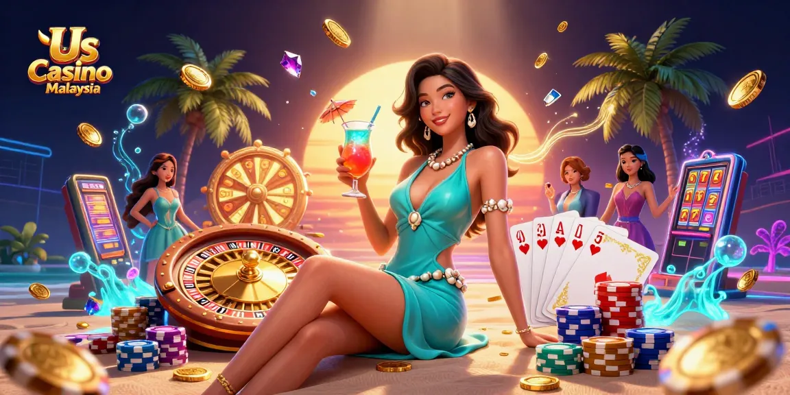 Experience the thrill of Us Casino Malaysia with vibrant slot games and energetic casino action.