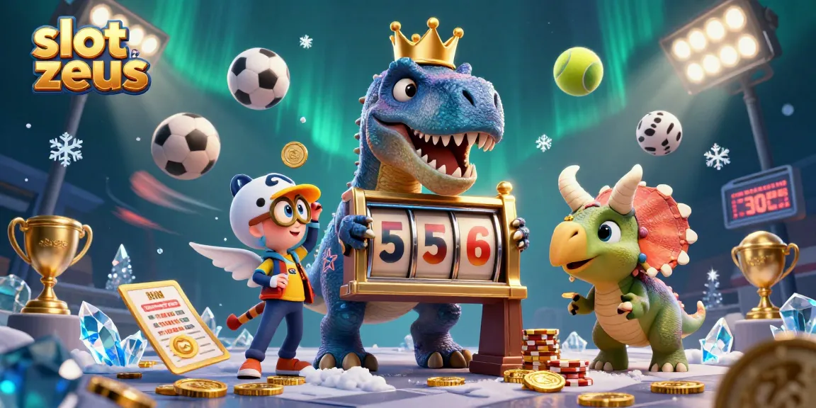 Engage in thrilling gameplay with slot zeus featuring friendly dinosaurs and vibrant game elements.