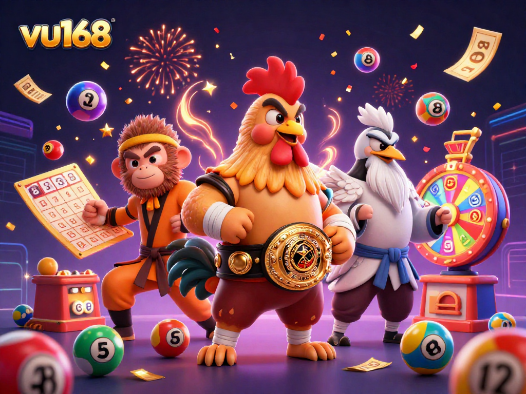 Experience exciting gameplay at vu168 with dynamic characters and vibrant casino action elements.