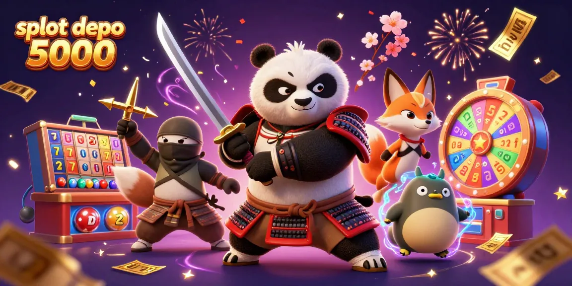 Win big with slot depo 5000 as samurai, ninja, and spirit characters enhance the excitement!
