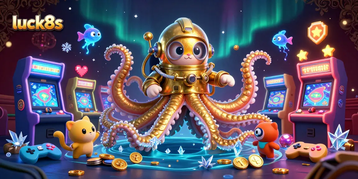Engage with luck8s by exploring a vibrant underwater casino scene filled with thrilling game elements.