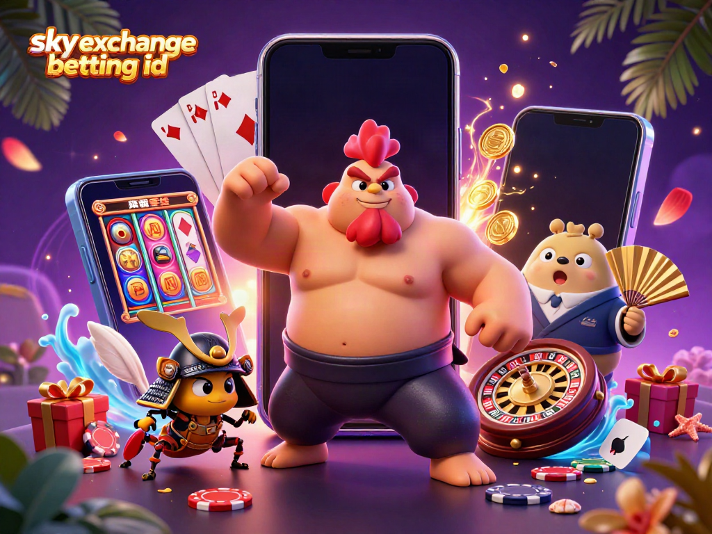 Experience thrilling action with the sky exchange betting id, featuring vibrant casino game elements and characters in a dynamic scene.