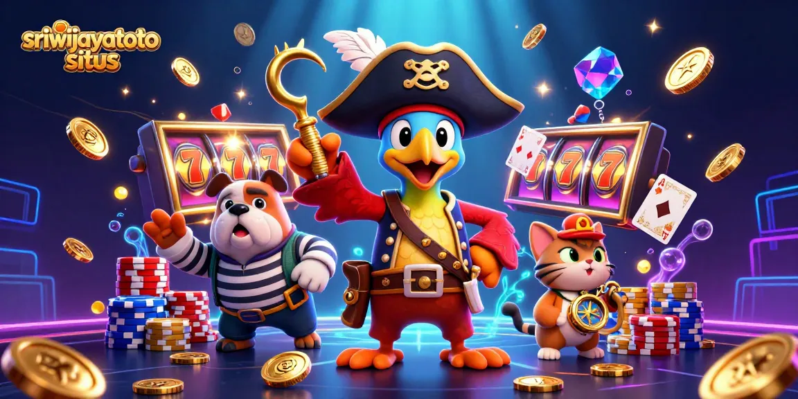 Engage with the vibrant sriwijayatoto situs as pirate characters explore thrilling slot adventures.