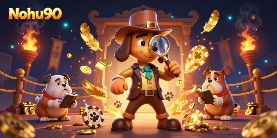 Nohu90 invites players to win big with thrilling casino adventures in a vibrant 3D scene.