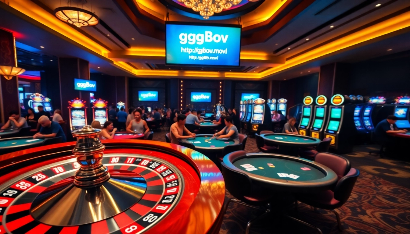 Experience the thrill of gambling at https://gg88.mov/ with vibrant casino scenes and engaging gameplay.