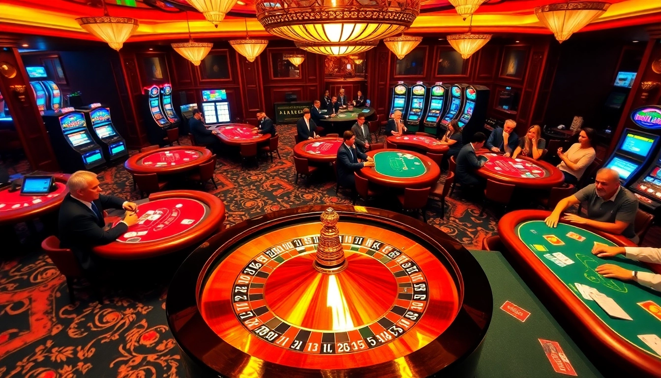 Experience thrilling gameplay at RR88 with vibrant casino elements and engaging players.