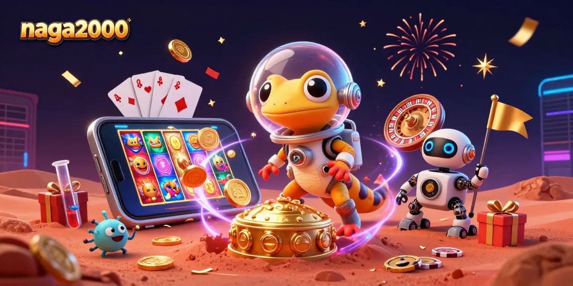 Naga2000 menghadirkan keseruan bermain slot dengan suasana kasino yang berkilauan dan karakter menarik.