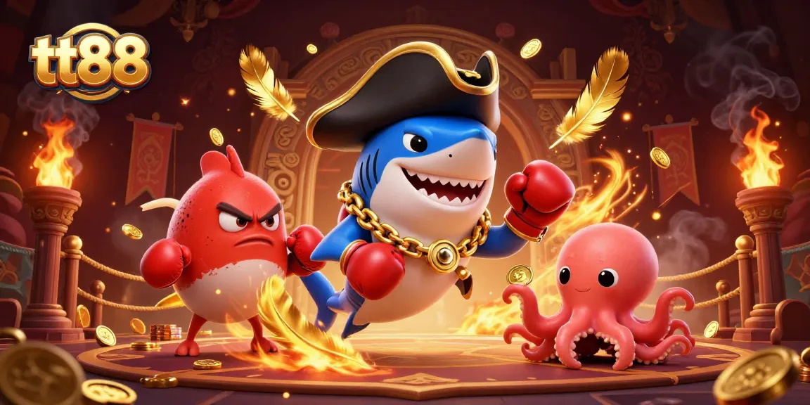 Experience thrilling games at tt88 with casino fun, gold coins, and vibrant characters.