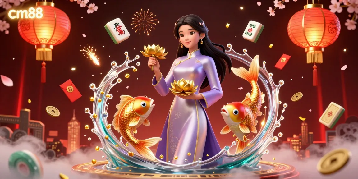 Experience thrilling gaming at cm88 with elegant elements and vibrant 3D illustrations.