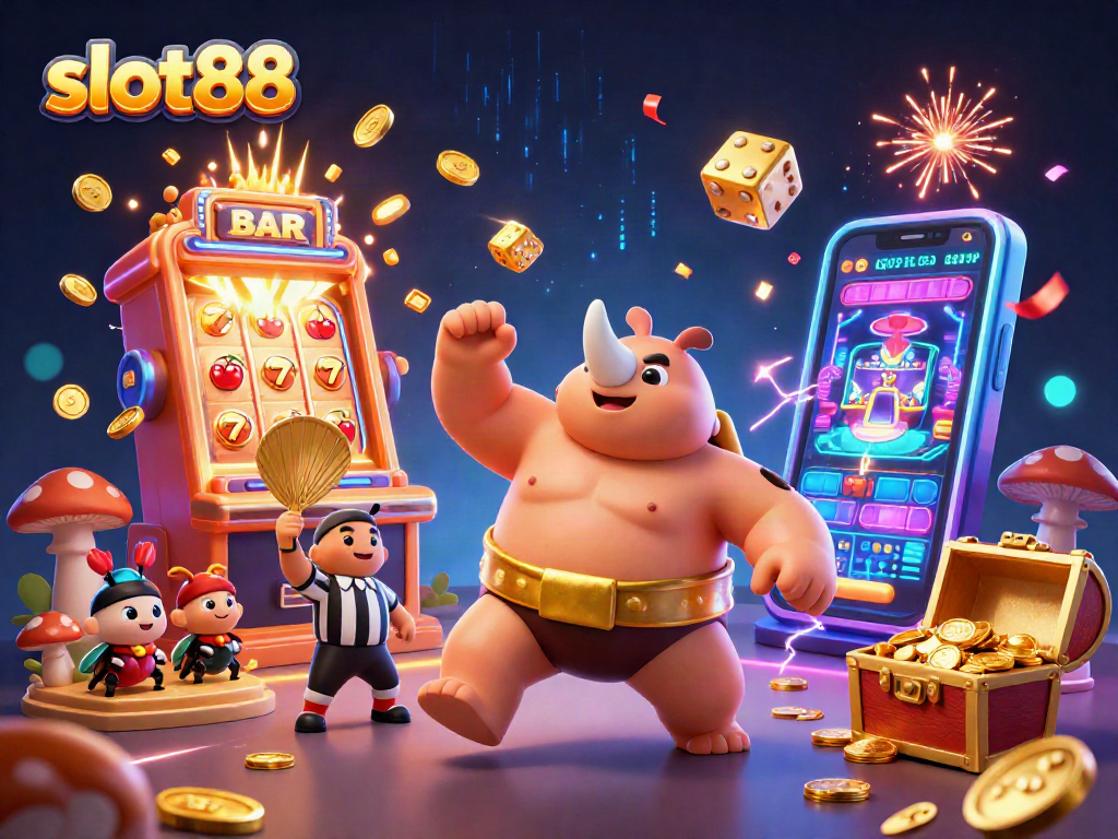 Experience thrilling action with slot88 as a beetle champion stomps to unleash a jackpot!