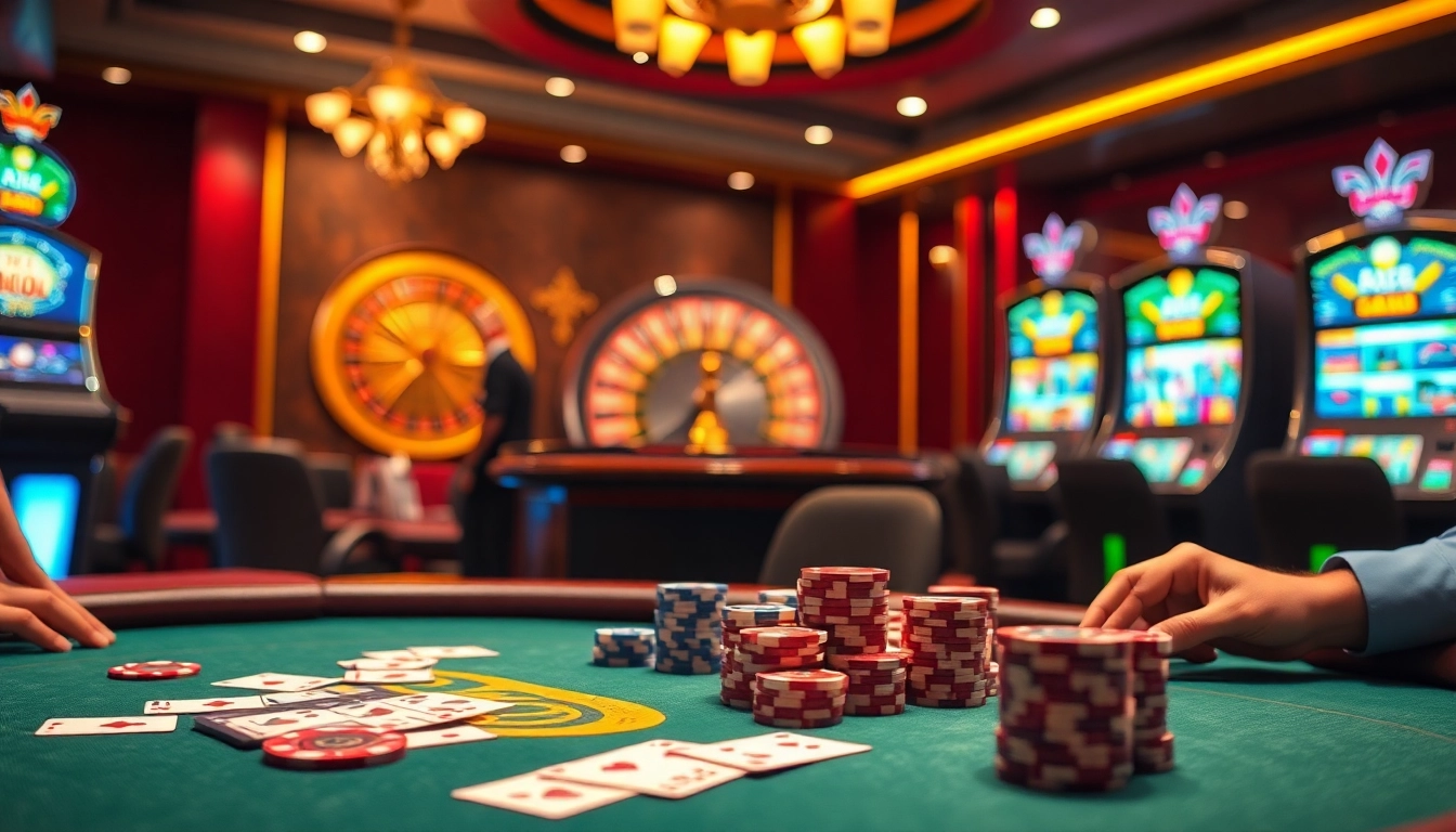 Exciting casino action featuring poker chips and roulette at https://kk55.group, perfect for gamblers.