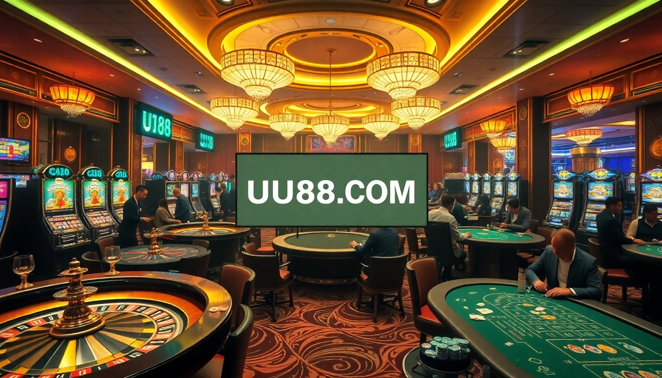 Experience the excitement at UU88.COM casino, where players enjoy top games with luxurious atmosphere.