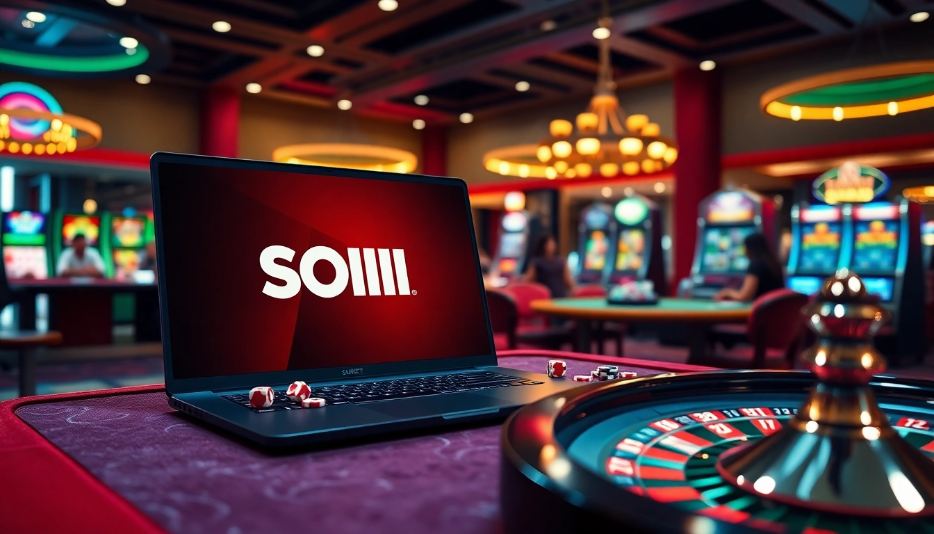 Experience the excitement of SOIBET with vibrant casino gameplay and engaging digital interfaces.