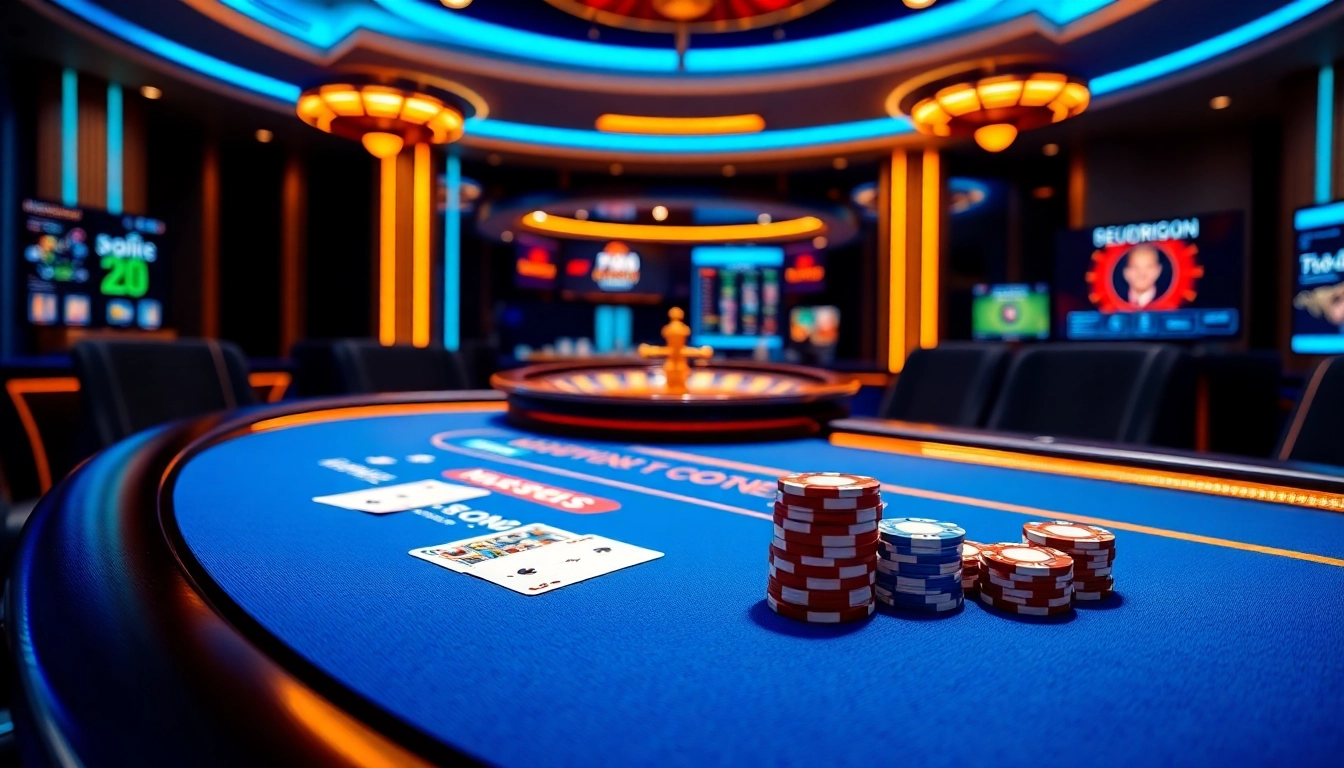 Experience the thrill of betting at https://nk88.center/ with dynamic cards and poker action.