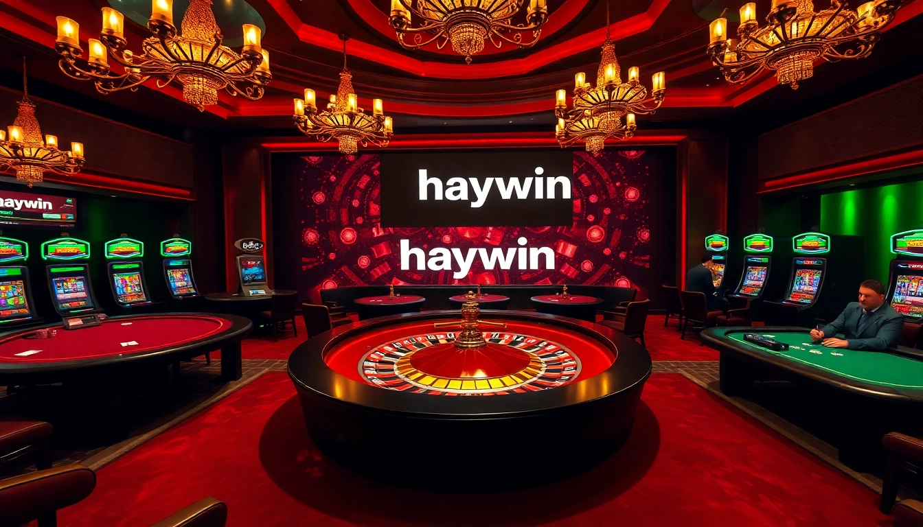 Experience the thrill of victory at haywin's vibrant casino tables and exciting games.