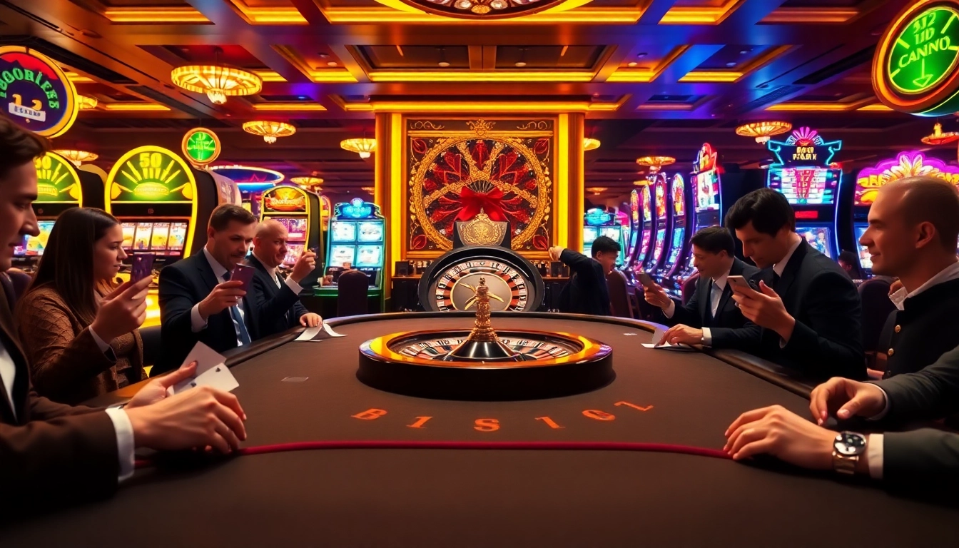 Experience high-stakes excitement at https://kk55.host/ with players engaging around a poker table.