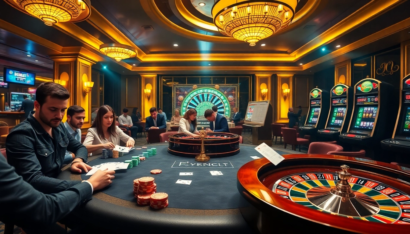 Experience the thrill of casino play with high-stakes poker and roulette at https://kk55.fit/, showcasing vibrant excitement.