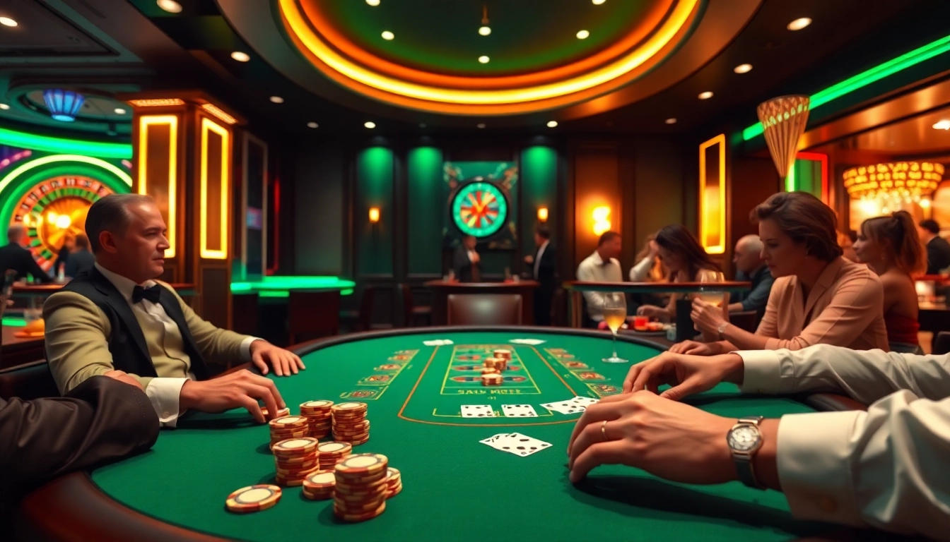 Experience high-stakes excitement at Vt88 nhà cái poker table with sleek chips and cards.